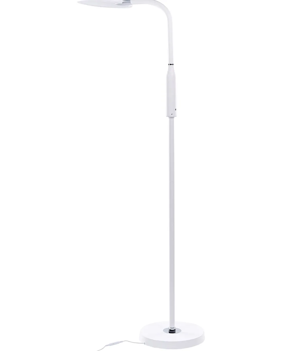 Beliani Led-Lattiavalaisin Valkoinen Cassiopeia Fashion