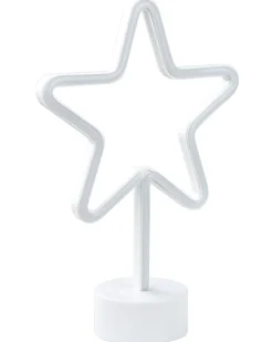 Beliani Led-Neonvalaisin Monivarinen 3 Kpl Floretta Hot