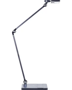 Beliani Led-Poytavalaisin Alumiini Musta Lacerta Hot