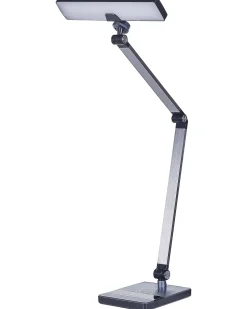 Beliani Led-Poytavalaisin Alumiini Musta Lacerta Hot