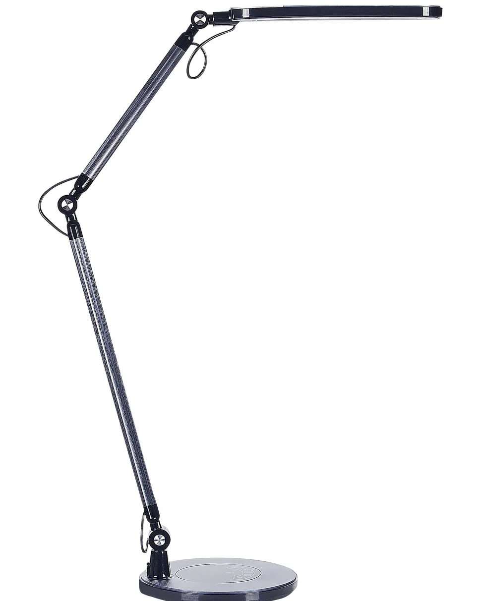 Beliani Led-Poytavalaisin Alumiini Musta Grus Cheap