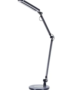 Beliani Led-Poytavalaisin Alumiini Musta Grus Cheap