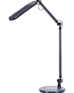 Beliani Led-Poytavalaisin Alumiini Musta Grus Cheap