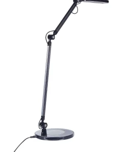 Beliani Led-Poytavalaisin Alumiini Musta Grus Cheap