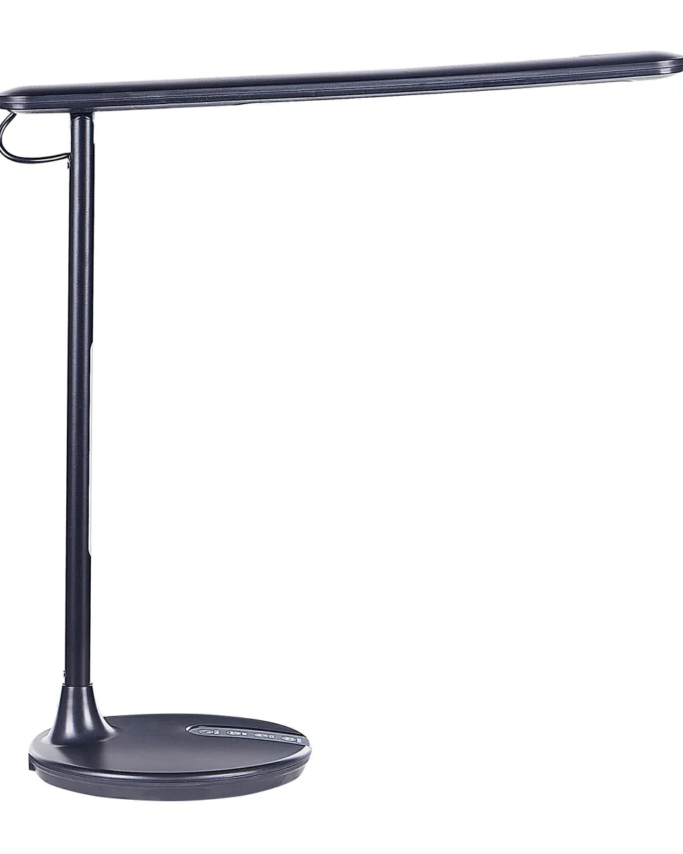 Beliani Led-Poytavalaisin Alumiini Musta Draco Online