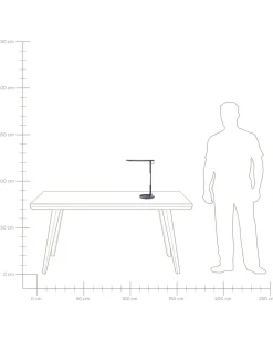 Beliani Led-Poytavalaisin Alumiini Musta Draco Online
