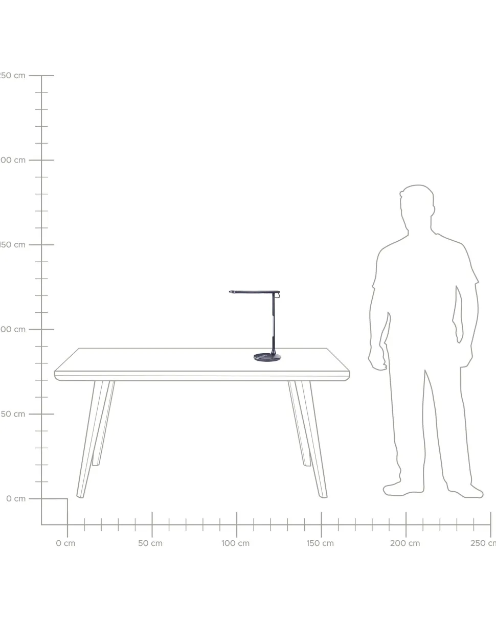 Beliani Led-Poytavalaisin Alumiini Musta Draco Online