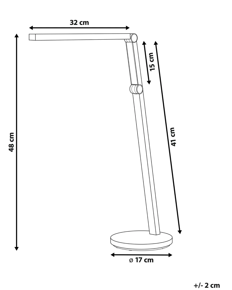 Beliani Led-Poytavalaisin Muovi Musta Dorado Discount