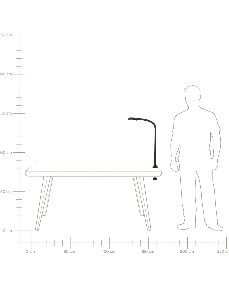 Beliani Led-Poytavalaisin Musta Auriga Store