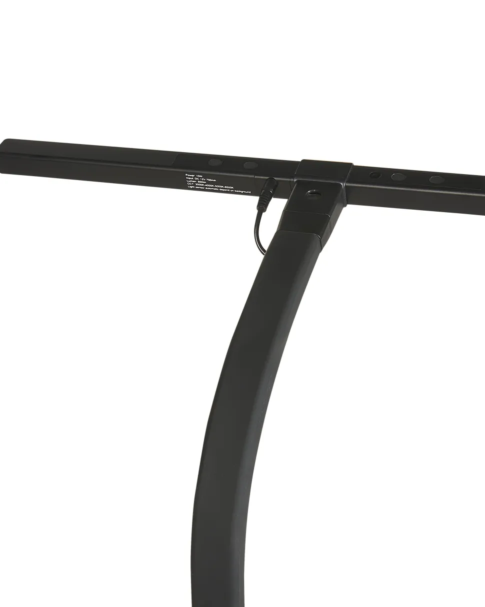 Beliani Led-Poytavalaisin Musta Auriga Store