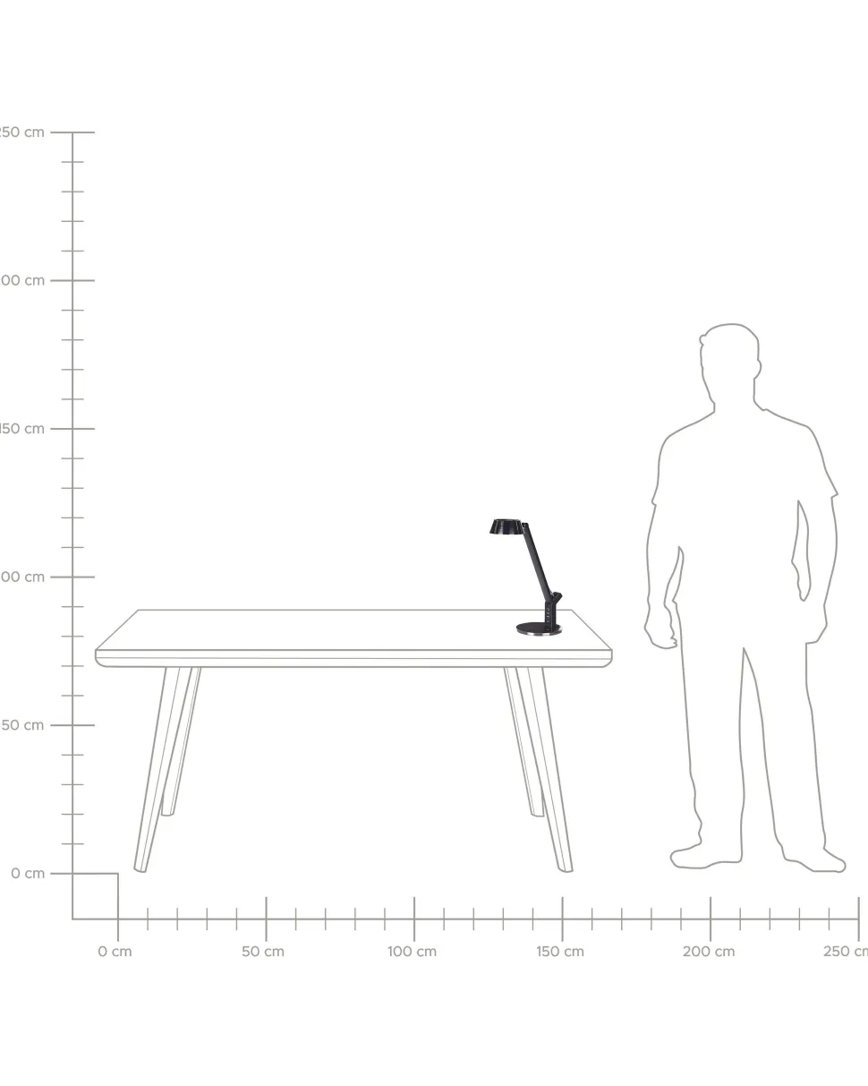 Beliani Led-Poytavalaisin Usb-Portti Messinki Chamaeleon Store