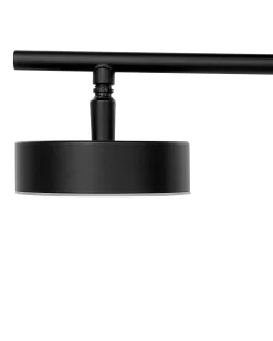 Beliani Led-Riippuvalaisin 4 Polttimoa Alumiini Musta Foyle Best