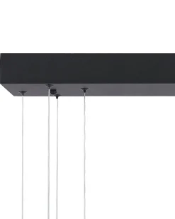 Beliani Led-Riippuvalaisin 4 Polttimoa Teras Musta Calao Discount