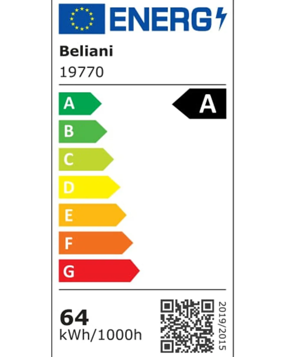 Beliani Led-Riippuvalaisin Alumiini Musta Atrek Cheap