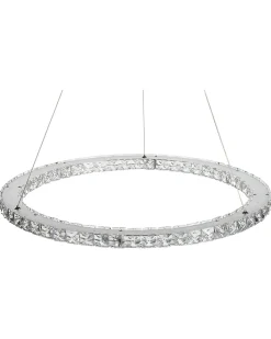 Beliani Led-Riippuvalaisin Kristalli Hopea Magat Store