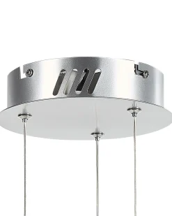 Beliani Led-Riippuvalaisin Kristalli Hopea Magat Store