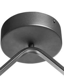 Beliani Led-Riippuvalaisin Teras Musta Agno Online