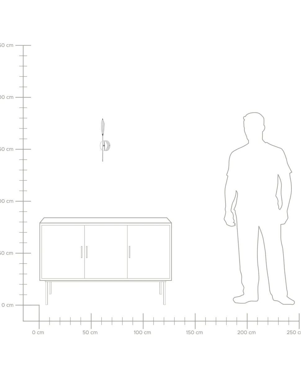 Beliani Led-Seinavalaisin Hopea Lukina Shop