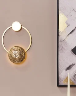 Beliani Led-Seinavalaisin Metalli Kulta Ponuga Online