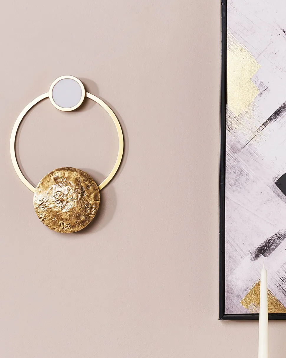 Beliani Led-Seinavalaisin Metalli Kulta Ponuga Online