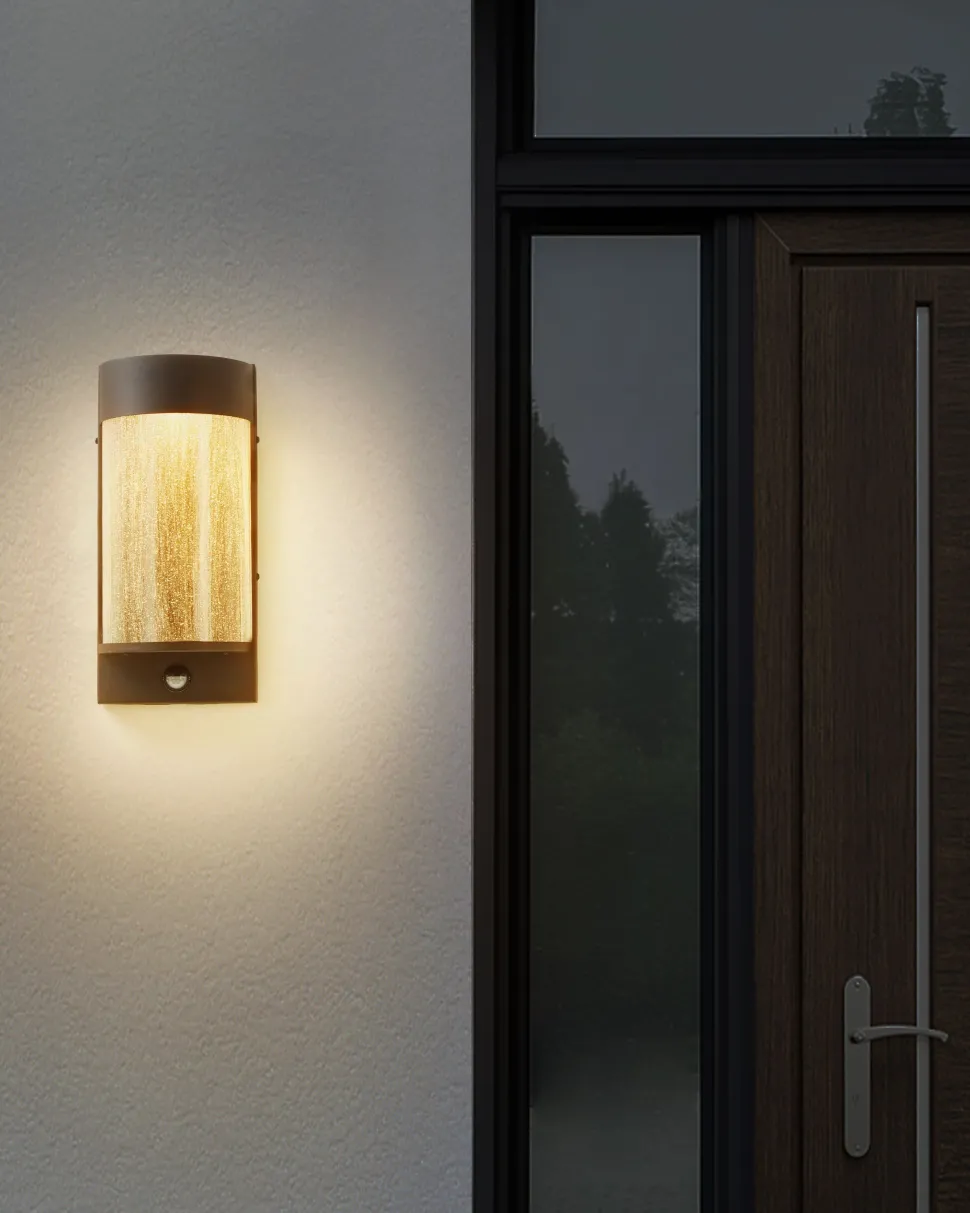 Beliani Led-Ulkoseinavalaisin Rauta Musta Pheppie Clearance