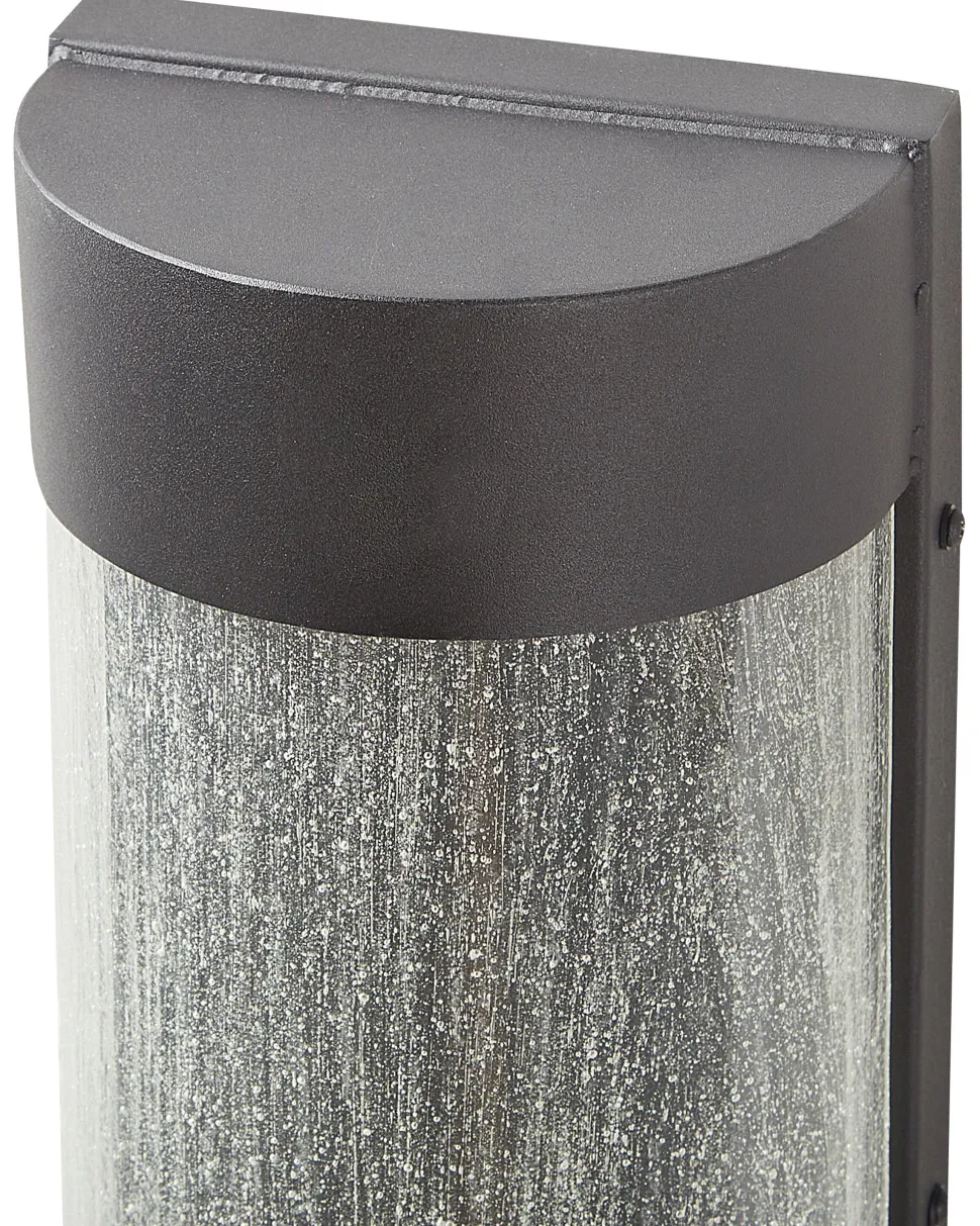 Beliani Led-Ulkoseinavalaisin Rauta Musta Pheppie Clearance