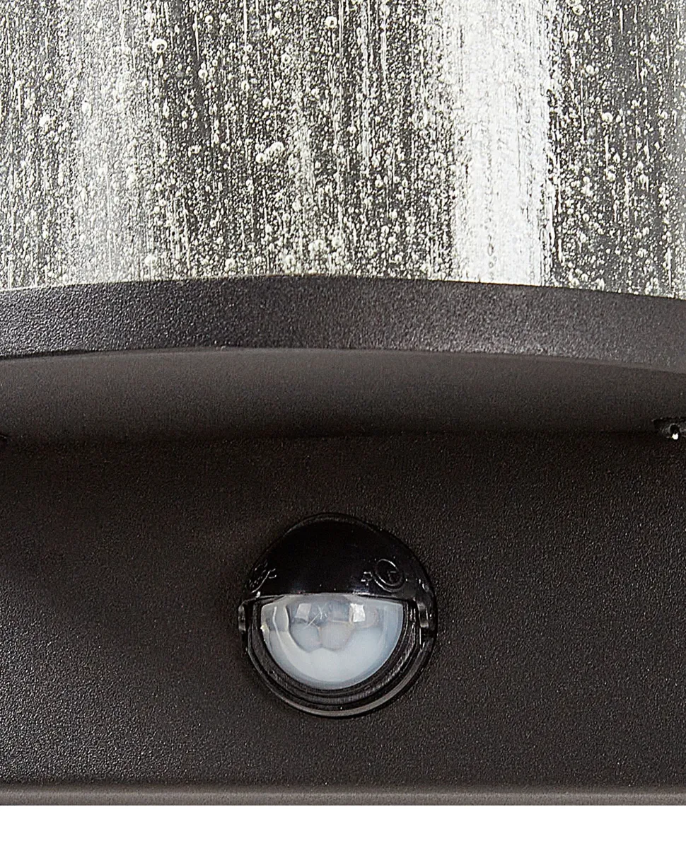 Beliani Led-Ulkoseinavalaisin Rauta Musta Pheppie Clearance