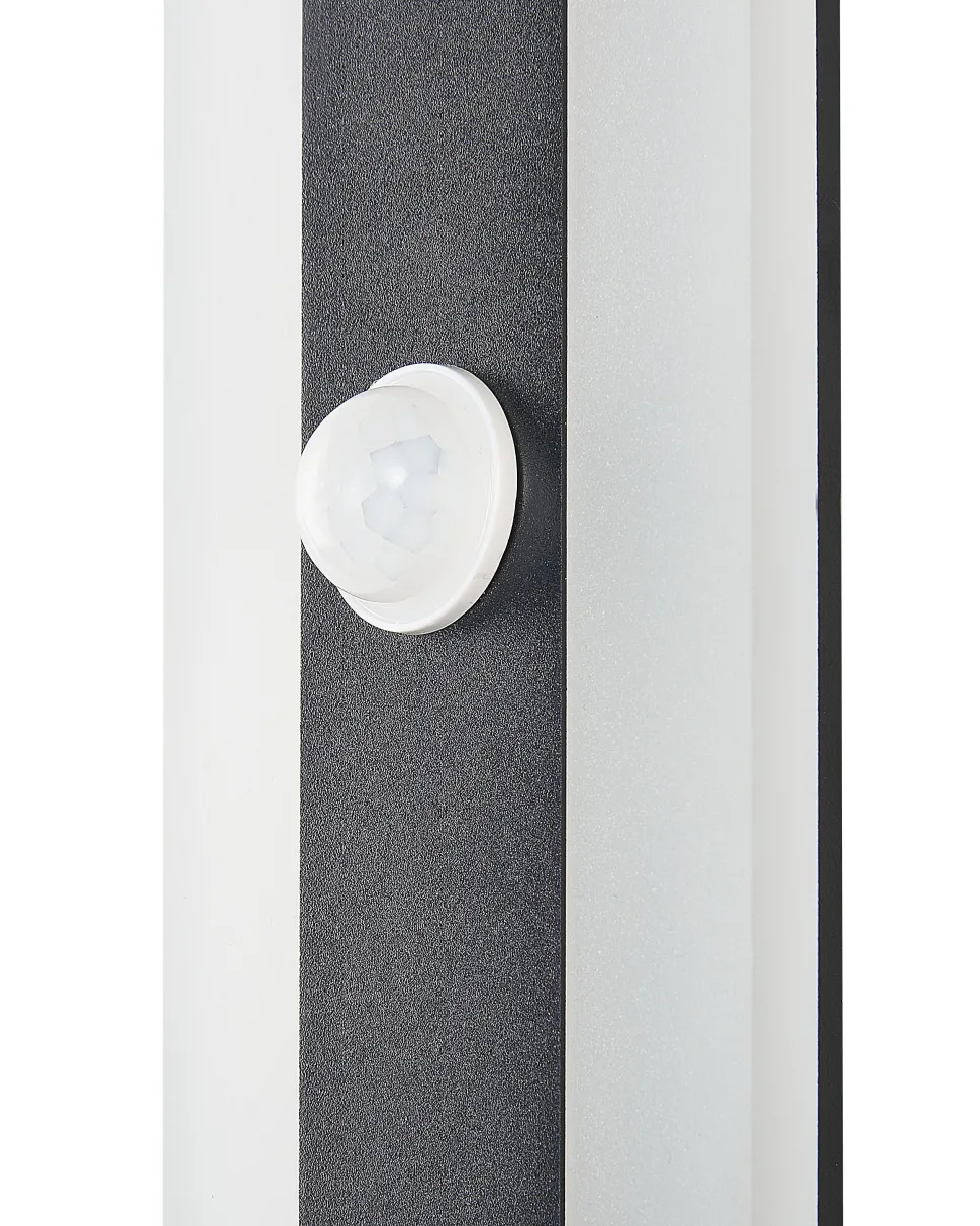 Beliani Led-Ulkoseinavalaisin Teras Musta 80 Cm Savane Cheap