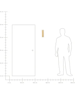 Beliani Led-Ulkoseinavalaisin Teras Kulta 30 Cm Rosalie Discount