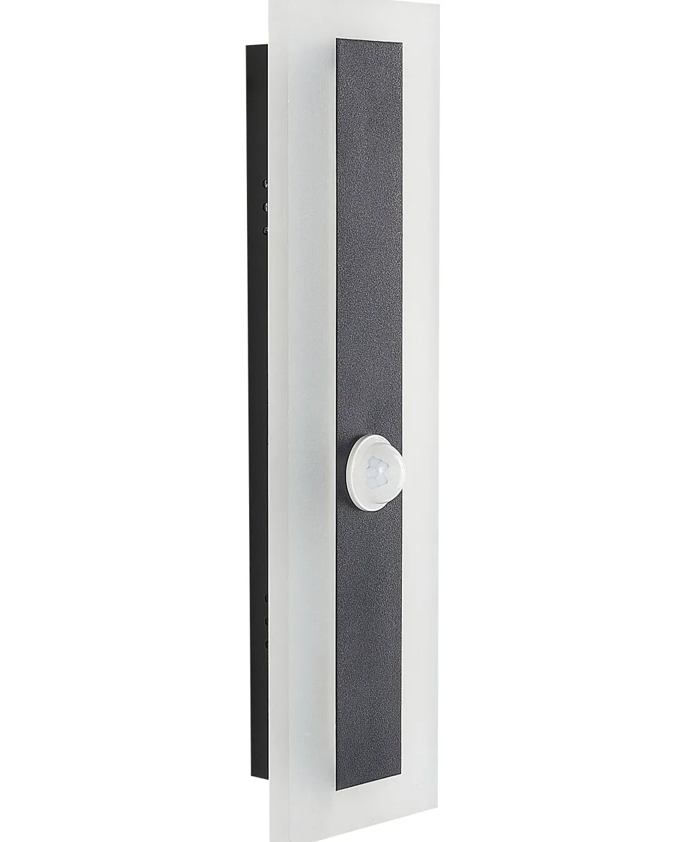 Beliani Led-Ulkoseinavalaisin Teras Musta 30 Cm Savane Flash Sale