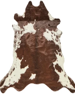 Beliani Lehman Tekotalja Valkoinen/Ruskea 150 X 200 Cm Bogong Online