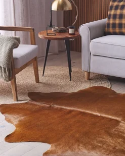 Beliani Lehmantalja Kullanruskea 3-4 M² Nasqu Store