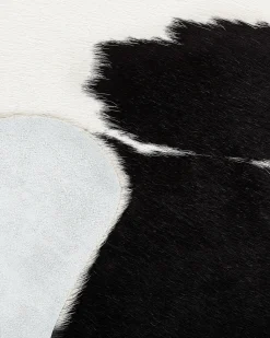 Beliani Lehmantalja Mustavalkoinen 3-4 M² Nasqu Best