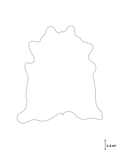 Beliani Lehmantalja Mustavalkoinen 3-4 M² Nasqu Best