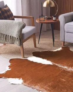 Beliani Lehmantalja Valkoruskea 3-4 M² Nasqu Discount