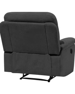 Beliani Lepotuoli Kankainen Tummanharmaa Bergen Clearance