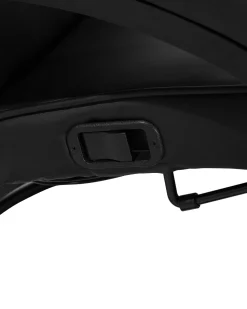 Beliani Lepotuoli Keinonahkainen Musta Might Cheap