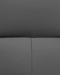 Beliani Lepotuoli Keinonahkainen Harmaa Prime Best