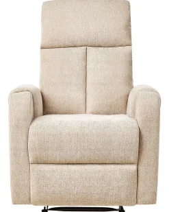 Beliani Lepotuoli Led-Valoilla Ja Usb-Portilla Beige Somero Outlet