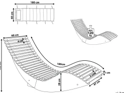 Beliani Lepotuoli Ruskeanharmaalla Pehmusteella Brescia Cheap