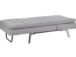 Beliani Lepotuoli Sametti Vaaleanharmaa Loiret Best Sale