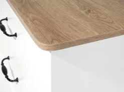 Beliani Lipasto 3 Laatikkoa Valkoinen Everett New