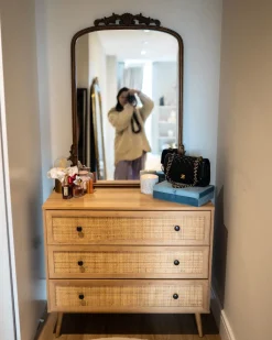 Beliani Lipasto Rottinki 3 Laatikkoa Vaalea Puu Ponca Cheap