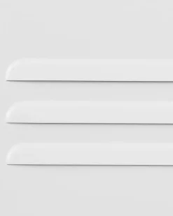 Beliani Lipasto Teras 4 Laatikkoa Valkoinen Enago Best Sale