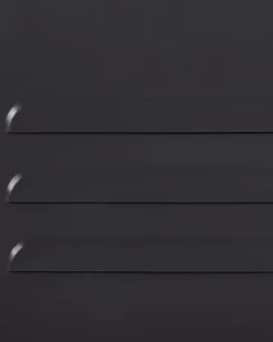 Beliani Lipasto Teras 4 Laatikkoa Musta Enago Best