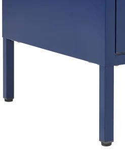 Beliani Lipasto Teras 4 Laatikkoa Laivastonsininen Enago Hot