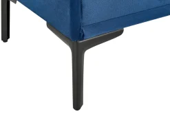 Beliani Makuuhuonesetti Sametti 3 Osaa Laivastonsininen 180 X 200 Cm Sezanne Cheap