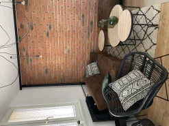 Beliani Matto Beige/Musta 140 X 200 Cm Midyat Ii Clearance