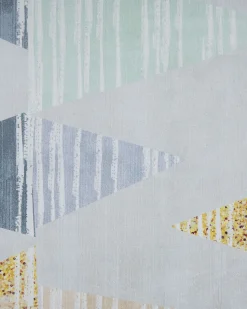 Beliani Matto Harmaa/Keltainen 160 X 230 Cm Yayla Hot