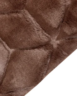 Beliani Matto Janiksen Tekoturkis Ruskea 160 X 230 Cm Thatta Discount